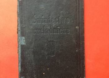 ( 662 ) Świadectwo Czeladnicze ( 662 ) Świadectwo Czeladnicze