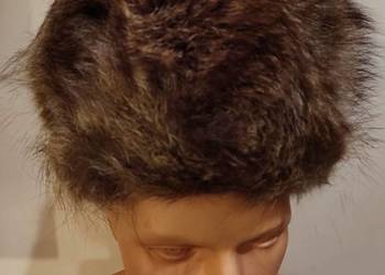 Czapka futrzana zimowa damska