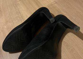 Czarne wygodne obcasy 41 Sole Comfort