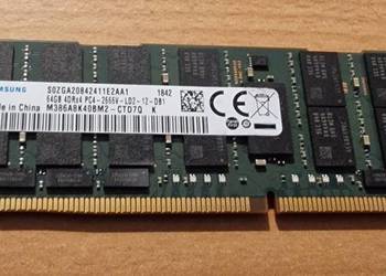 Pamięć RAM Serwerowa DDR4 Samsung 64GB 4DRx4 PC4 2666V-L M386A8K40BM2