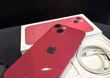 iPhone 13  red 128GB jak nowy dużo dodatków okazja