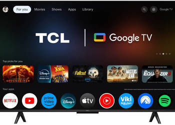 Telewizor TCL QLED 4K Ultra HD Google TV Dolby DVB-T2 Metaliczny
