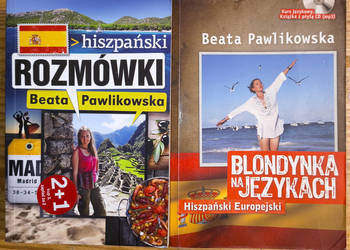 Hiszpański europejski rozmówki Beata Pawlikowska blondynka na językach