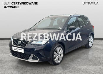 Seat Arona Xperience 1.0TSI 110KM M6 2022 r., salon PL, przebieg tylko 47t…