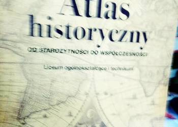 Atlas historyczny nowa era liceum antykwariat szkolny