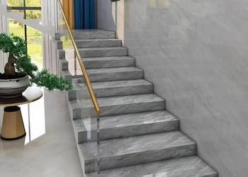 Płytki schodowe 120x30 jak z kamienia WYSOKI POŁYSK