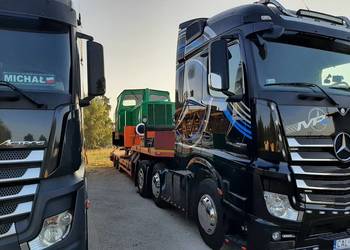 TRANSPORT NISKOPODWOZIOWY MASZYNY ROLNICZE PRZEMYSŁOWE BUDOWLANE LAWETA