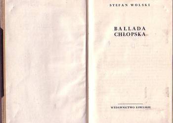 (9420) BALLADA CHŁOPSKA – STEFAN WOLSKI