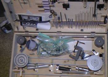 Zestaw do chemii i fizyki , pokazowy , probówki , doświadczenia