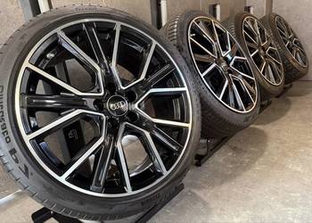 19 cali do Audi A4 b8 b9 A6 c7 c6 felgi koła alusy komplet z oponami 5x112
