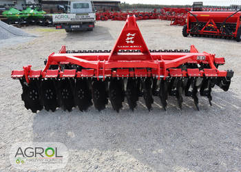 Brona talerzowa Euro-Masz 3m talerzówka; rura, daszek; Agro-Factory