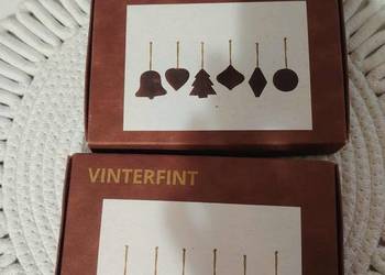 Papierowe zawieszki świąteczne