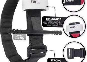 Staza taktyczna opaska uciskowa asg