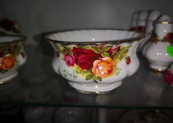 Miseczka cukrowa. Old Country Roses, Royal Albert, England