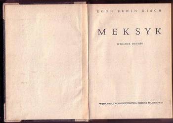 (7941)  MEKSYK – EGON ERWIN KISCH