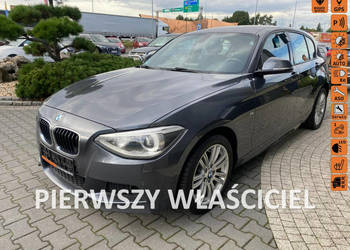 BMW 116 led, bixenon, m-pakiet, podgrz. fot., navi, PDC, manual, alcantara…