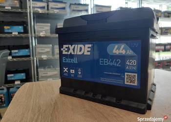 Akumulator EXIDE EXCELL 44AH 420A EN PRAWY+