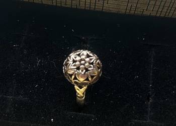 Warmet pierścionek kopułka złoto 585 R.13