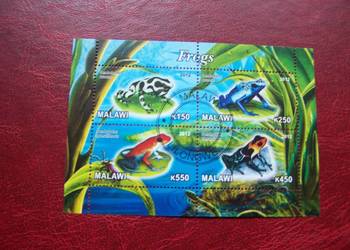 Malawi 2012 CTO Fauna Płazy Żaby