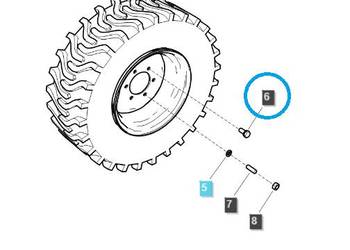 Śruba M12 x 1.25 x 30 / S154123037 / LS Tractor 40404841