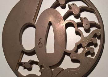 Tsuba do Katany, jelec, garda.