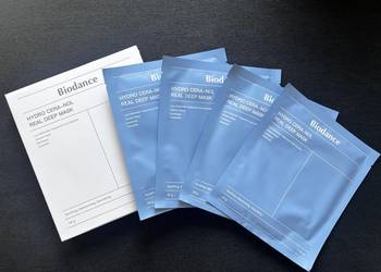 BIODANCE Hydro Cera-nol Real Deep Mask, zestaw 4x 34g