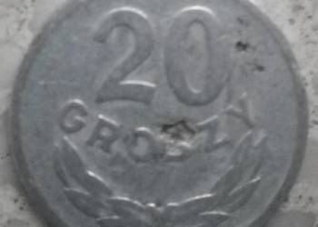 POLSKA-20 GROSZY-1949 r-AL-