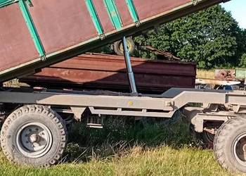 Przyczepa wywrotka na 3 strony hw 8011