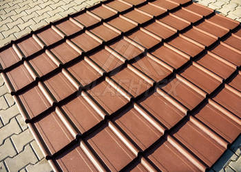 Blacha brązowa!!! Blachodachówka modułowa RAL 8017M Blachtex