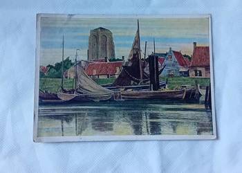 Pocztówka: Obraz z Haus der Deutschen Kunst - Monachium, okr. międzywojenny Pocztówka: Obraz z Haus der Deutschen Kunst - Monachium, okr. międzywojenny