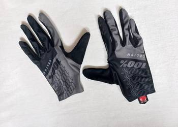 Rękawiczki cienkie Rowerowe r. S MTB 100% Celium NOWE