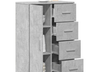Szafki 2 szt. szarość betonu 60x31x84 cm WM-3276591