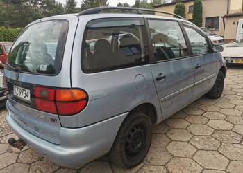 sprzedam vw sharan 1,8 turbo benzyna 7 osobowy hak
