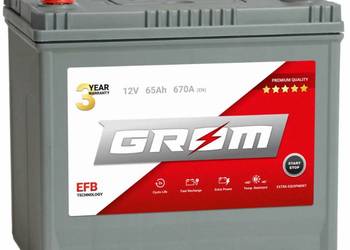 Akumulator GROM EFB START&STOP 65Ah 670A Japan Specpart