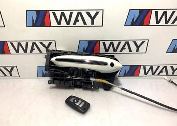 BMW F10 F11 LIFT KLAMKA LEWY PRZÓD PRZEDNIA A300 ALPINWEISS KLUCZYK 7175643