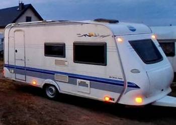 Hobby de luxe easy 440 sf 
2003 rok
Sprowadzony z Niemiec