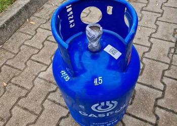 Butla gazowa gaz 11 kg pełna z kołnierzem lub bez, z plombą i legalizacją