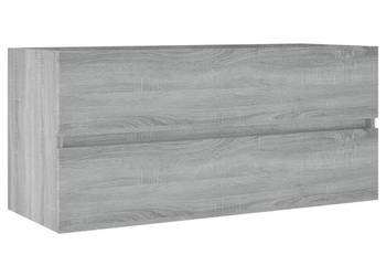 Szafka pod umywalkę szary dąb sonoma 100x385x45 cm WM-815658