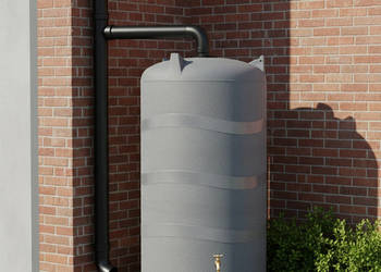 Zbiornik na deszczówkę 2000L naziemny Jasny Granit