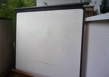 STARY EKRAN DO PROJEKTORA - RZUTNIKA ARCTURA