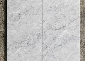 Płytki marmurowe CARRARA BIANCO 61x61x1cm matowe