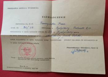 ( 1395 ) Dokument Dorożyńska