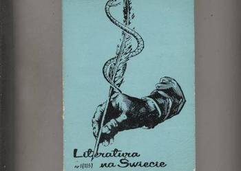 Literatura na świecie 1980 nr 1 (105)