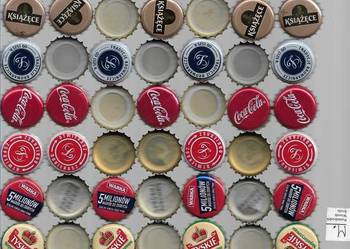 kapsle od piwa nr  M