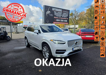 Volvo XC 90 2.0 T6 320 KM, Inscription, 4x4, Kamery 360, Automat, Skóra, F…
