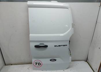 Ford Transit Custom II 2024 drzwi prawe tył tylne oryg białe skrzydełkowe 