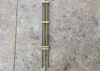 W199 Ruszt wahadła rusztowego starego zegara długość 43cm