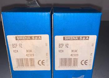 SIRENA BIP 92 24 V DCAC GREY BASE