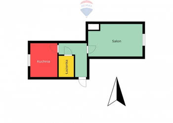 Widzew • 35 m² • cegła • mieszkanie do aranżacji