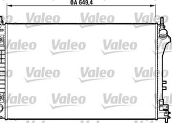 OPEL SIGNUM CHŁODNICA CIECZY NOWA  VALEO 732878